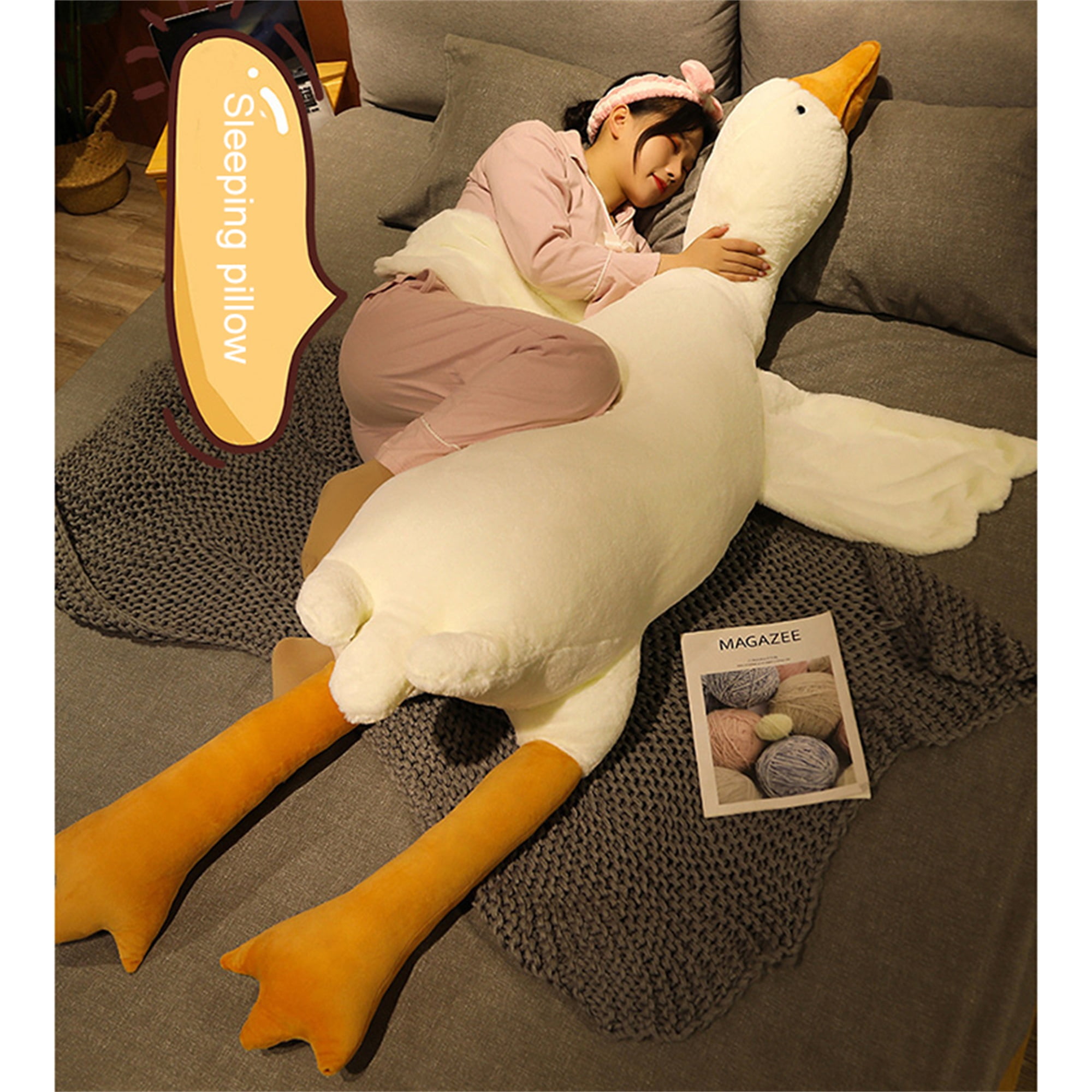 Giant Goose Pillow Soft Stuffed Plush Toy – Gage Beasley