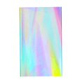 thumbnail image 1 of Nappe d'Anniversaire Brillante Jetable Lasers Rectangulaire Nappe Design en Feuille Colorée Couverture de Table Fournitures de Fête Nappe Jetable, 1 of 8