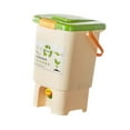thumbnail image 4 of DYNWAVECA Bac de Compost de Comptoir Réservoir de Fermentation avec Planche de Séparation de l'Eau Contenant de Compost Accessoires pour Restes de Cuisine Balcon m, 4 of 9