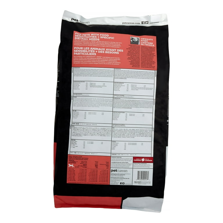 Petcurean Go Sensitivity Shine Limited Ingredient Grain Free Salmon Recipe Dry Dog Food 25 lb