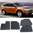 thumbnail image 2 of Ikon Motorsports Compatible with 07-13 Ford Edge OE Factory Style Gray Nylon Carpet Car Floor Mats Front Rear 4pcs 2007 2008 2009 2010 2011 2012 2013, 2 of 2
