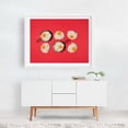 thumbnail image 3 of Half a dozen - Photography Breakfast Kitchen Decor Minimalist Pop Art Modern Art Humor Abstract White Framed Wall Art Print 6 x 8 inches, 3 of 4