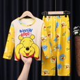 thumbnail image 1 of Conjunto de Pijamas de dibujos animados para niños y niñas, ropa de dormir de princesa Frozen, Anna, Elsa, Olaf, Sophia, otoño, 1 of 4