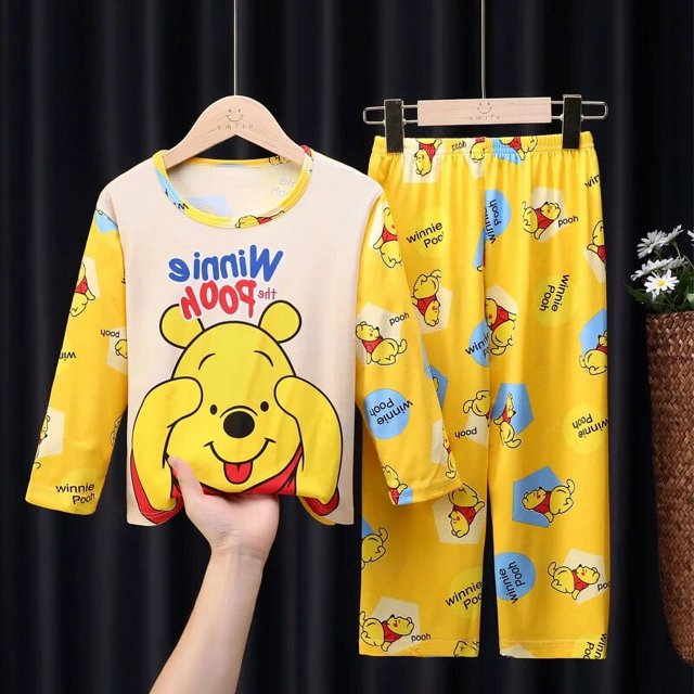 Conjunto de Pijamas de dibujos animados para niños y niñas, ropa de dormir de princesa Frozen, Anna, Elsa, Olaf, Sophia, otoño
