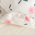 thumbnail image 5 of Huowey Girls Overalls Outfits Long Sleeve Ruffles Bodysuit,Skirt,Socks,Headband 5 PC Set Bow Flower Graphic Birthday Party Photo Fall Winter Cozy Outfit,Hot Pink,9-12 Months, 5 of 5