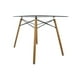 thumbnail image 3 of Mesa Comedor Eames Mundo In Rectangular de Cristal Mundo In Eames, 3 of 7