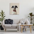 thumbnail image 2 of Stupell Industries Dog In Bow Tie Portrait Canvas Wall Art design by Anna Lischenko, 40 x 30, 2 of 7