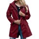thumbnail image 1 of Chaqueta ligera impermeable para mujer, gabardina para exteriores con capucha, cortavientos ligero y resistente al viento., 1 of 6