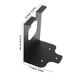 thumbnail image 2 of RENACLIPY Wall Mounted Black Barbell Storage Rack Sturdy Space Efficient Gym Organizer, 2 of 8