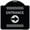 Black & Silver, variant on SignMission 18 x 24 in. Designer Series Sign - Flex Post Entrance with Right Arrow Decal Only for Flex Paddle, Red & White
