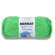 Bernat Softee Baby Chunky Bulky Acrylic Sprout Green Yarn, 155 yd
