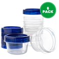 thumbnail image 2 of Contenedores de delicatessen PLASTICPRO Twist Top de 120 ml (paquete de 6) reutilizables, 2 of 8