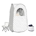 thumbnail image 1 of Sauna de portátil, tienda de Sauna Personal de tamaño completo, caja de Sauna con temperatura ajustable para el hogar, dormitorio, salas de, 1 of 8