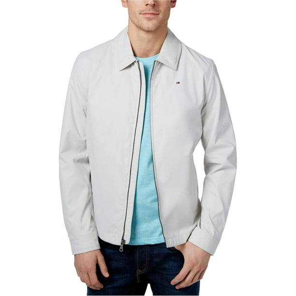 Chaqueta Tommy Hilfiger ligera de microsarga para golf para hombre Oyster