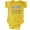 Yellow, variant on Inktastic My Papaw Loves Me Grandchild Boys or Girls Baby Bodysuit
