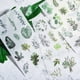thumbnail image 2 of unids/set lindo dibujos animados flores hojas pegatina DIY diario decoración pegatinas álbum de recortes lindo papelería diario suministros Tan Jianjun  unisex, 2 of 2