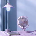 thumbnail image 1 of shyuyusa Household Portable USB Rechargeable Fan With Light Foldable Cooling Fan For Home Office Outdoor Use, 1 of 7
