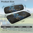 thumbnail image 3 of Psesaysky Blue Rose Butterfly Seat Covers for Golf Cart, Washable Golf Cart Seat Covers for Club Car Precedent Ordinary Seats Breathable Comfortable/Anti-Scratch/Anti-Fading/Easy to Install, 3 of 8