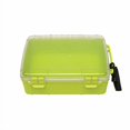 thumbnail image 2 of geckobrands Waterproof Dry Box Storage case, Large, Neon green - Watertight Airtight Dry Box for Phone, Wallet, 2 of 4