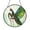 Acrylic 3.5 Inch, variant on Stained Glass Praying Mantis Panel, Round Window Hanging Ornament, Colorful Insect Home Accent, Perfect Gift for Nature Enthusiasts
