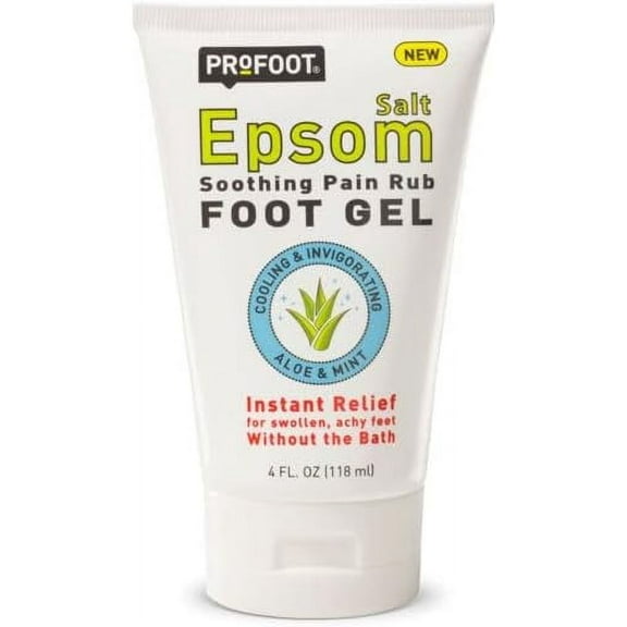 ProFoot Epsom Instant Soothing Relief Foot Gel, 0.4 oz (Pack of 2)