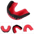 thumbnail image 4 of Protector bucal para adultos, protector bucal para boxeo, Taekwondo, MMA, Protector de dientes, boquilla (negro y rojo) YUNYI BRAND  Deportes, 4 of 8