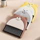 thumbnail image 2 of Recogedor de escoba compacto Injueey de ABS amarillo, 2 of 6