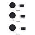 thumbnail image 7 of Esquirla Carbon Steel Air Fryer Pan, Bread Baking Basket, Multipurpose Roasting Air Fryer Pizza Pans, Baking Cake Barrel for Vegetable 8inch, 7 of 7