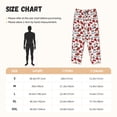 thumbnail image 4 of Picia Red Food Womens Soft Woven Cotton Elastic Waistband Sleep Pajama Pant Lounge Sleep Pant With Pockets And Drawstring-Small, 4 of 9