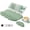 Green, variant on Ergonomic Wrist Rest For Keyboard And Mouse Soft Memory Foam Cloud Stand Pad With Set Non-slip Silicone Base Easy Typing Pain Relief Comfort Office Work Gaming Black