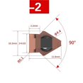 thumbnail image 2 of Lathe Machining Center Lathe Cutting Machine Milling Machine Cutting Blade Tool Holder Inner Hole Keyway Cutting Tool ,Great Multi-Purpose Application, 2 of 2