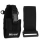 thumbnail image 1 of Bolso resistente al desgaste de la bolsa del walkie talkie del negro del paquete del brazo de nylon 20D, 1 of 5