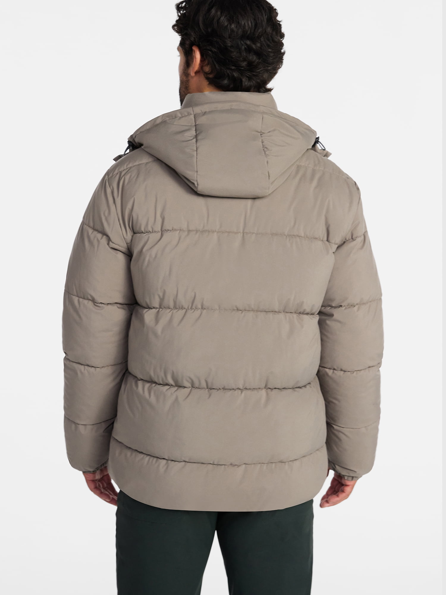 Ozark Trail Men's Hooded Puffer Jacket, Sizes S-3XL