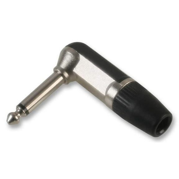PRO SIGNAL - Jack Plug, 6.35mm, 90 Degree, Mono