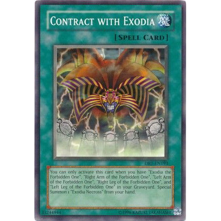 YuGiOh Dark Revelation 1 Contract with Exodia