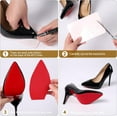 thumbnail image 5 of Self-Adhesive Non-Skid Shoe Pads Anti Slip Shoe Grips for High Heels, Anti-Shedding Non-Slip Rubber Sole Protectors (3 Pairs) B62, 5 of 6