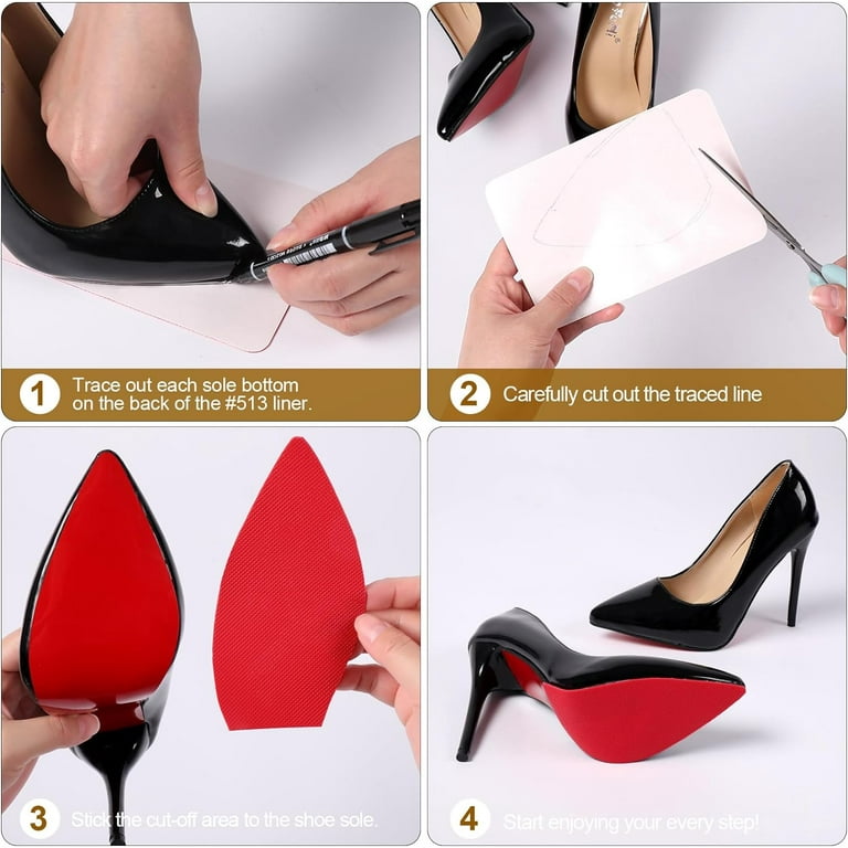 Shoe Repair Diy Red Bottom Shoes Louboutin Sole Guards Paint Clear Sole  Protector Kit For Louboutin