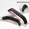 thumbnail image 2 of Matte Black Square Arch Cabinet Pulls, Suitable For Modern Furniture Like Cupboards Doors Drawers Cabinets Wardrobes, Stylish And Durable Design For Kitchen Bathroom Area (10PCS), 2 of 5