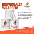 thumbnail image 4 of Firebelly Outfitters RV Toilet Paper, Septic Tank Safe - 8 Rolls, 2-Ply 500 Sheets - Fast Dissolve, 4 of 5