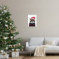 thumbnail image 3 of Stupell Industries Raccoon in Holiday Sweater Holiday Painting White Framed Art Print Wall Art, 16 x 20, 3 of 9