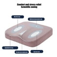 thumbnail image 5 of CASAFUN Superior Office Cushion Memory Foam Tailbone Cushion Ergonomic design Suitable for Tailbone Back Pain Relief Comfortable Office Chair Car Seat, 5 of 6