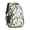 Basketball and Star, variant on Basketball and Hotdog Blue Pattern Cute School Backpack Bag with Padded Back and Adjustable Shoulder Straps 16.9 X 12.6 X 5.9 Inches