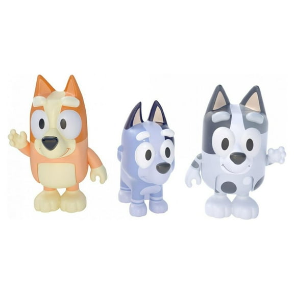 Bluey - Cousins: Bingo, Muffin & Socks 2.5" Figures - 2 Pack