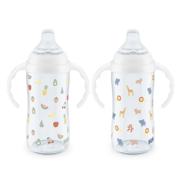 Vaso para beber NUK Learner 300 ml con pico blando y antigoteo