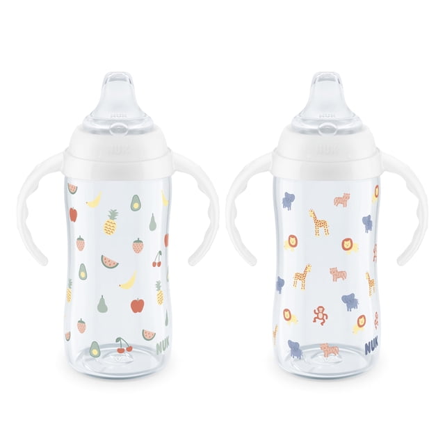 Vaso para beber NUK Learner 300 ml con pico blando y antigoteo