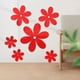 thumbnail image 2 of 6 pegatinas acrílicas 3D para pared, pegatinas removibles con flores, pegatinas adhesivas DIY, pegatinas murales, pegatinas con flores para el hogar, salón, dormitorio, 2 of 3