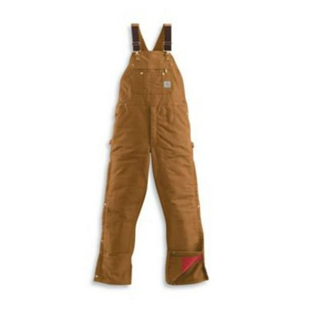 Carhartt Carhartt Men's Quilt Lined Zip To Thigh Bib Overall