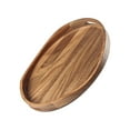 thumbnail image 1 of Bandeja de servir KITEISCAT de madera de acacia, 43 x 33 cm, con asas, 1 of 7