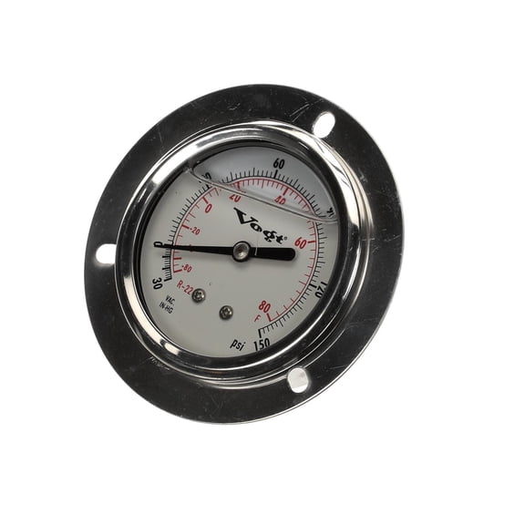 Vogt Ice Machines Gage, 2.5" Lqd Filled, 30"-150 12D2590G08 - Genuine OEM Replacement Part