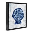 thumbnail image 2 of Stupell Industries Rustic Lodge Coastal Timberland Scallop Black Floating Frame Canvas Art, 18 x 18, by Paul Brent, 2 of 8